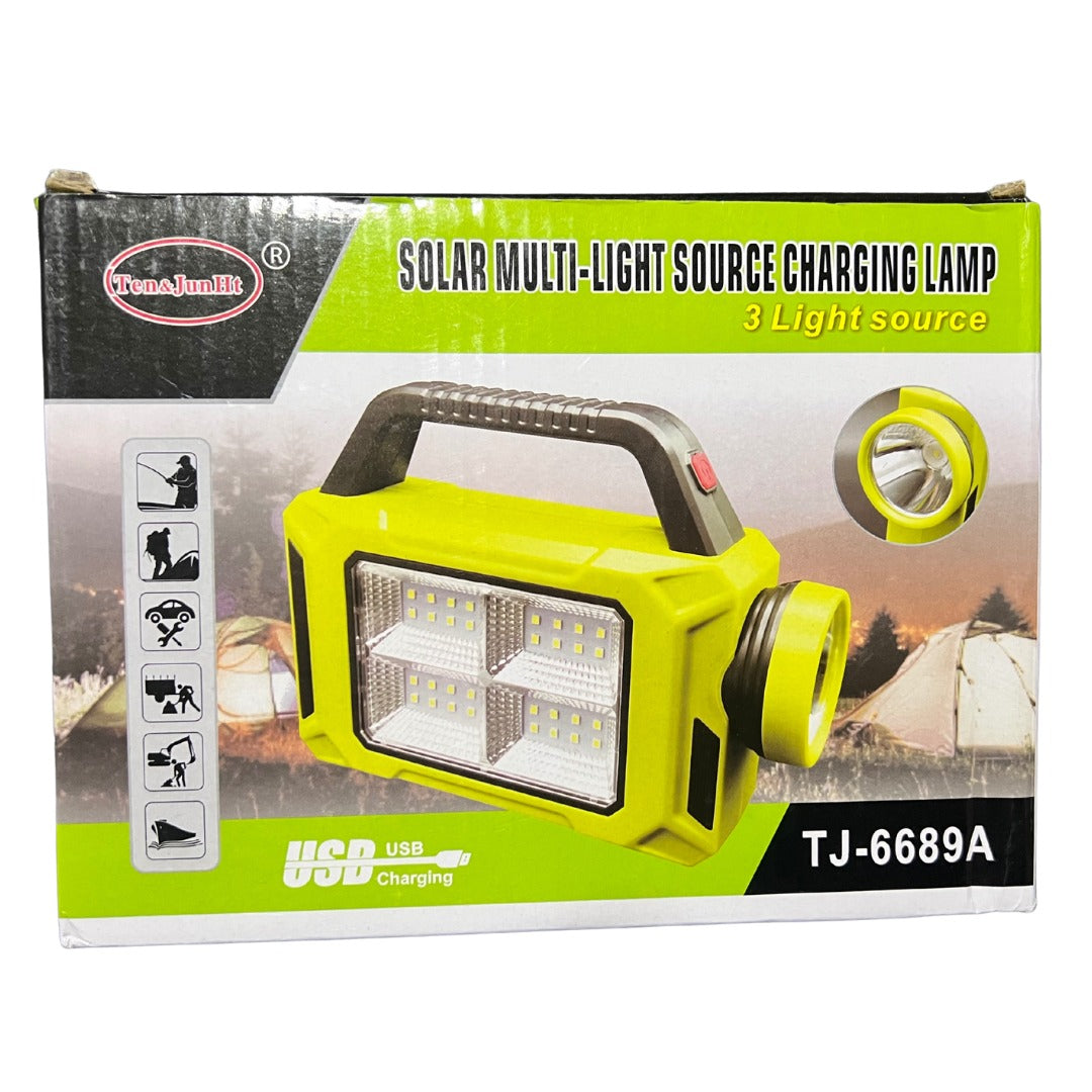 Linterna Led Foco Solar