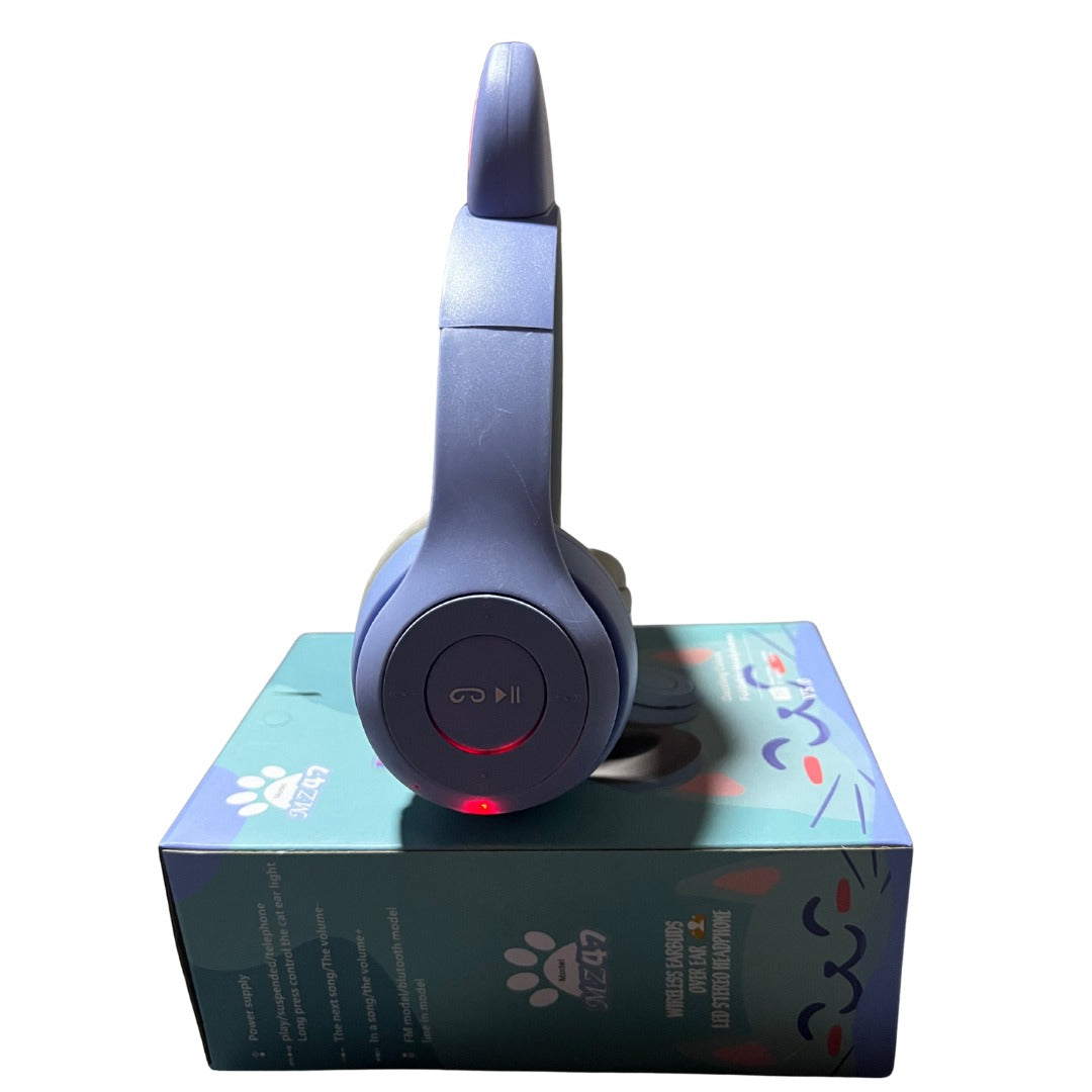 Audifonos Orejas De Gato Led