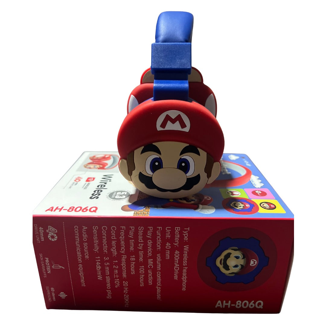 Audífonos Bluetooth Super Mario Bros Inalámbricos