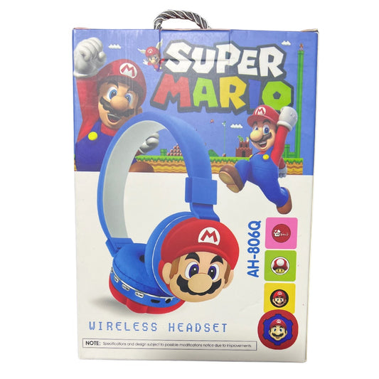 Audífonos Bluetooth Super Mario Bros Inalámbricos