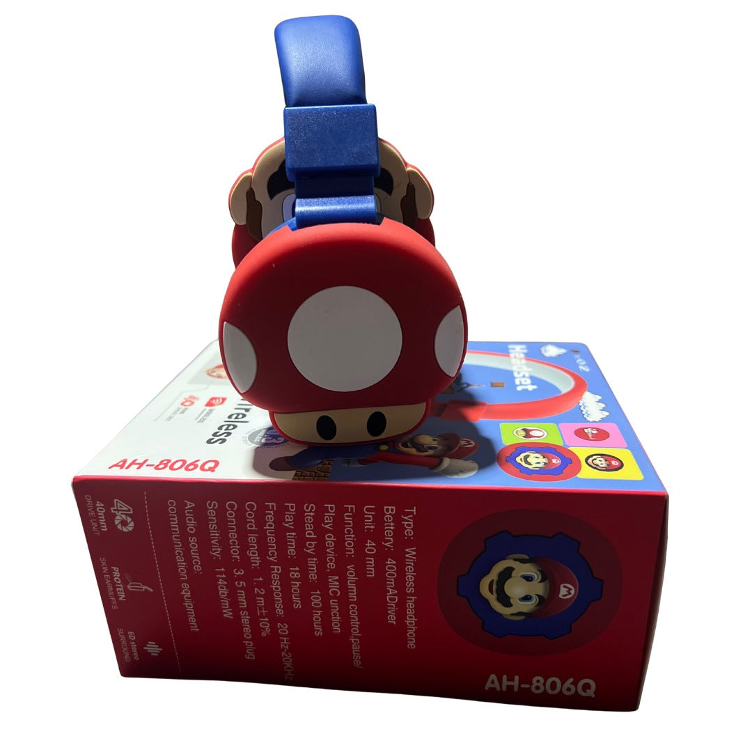 Audífonos Bluetooth Super Mario Bros Inalámbricos