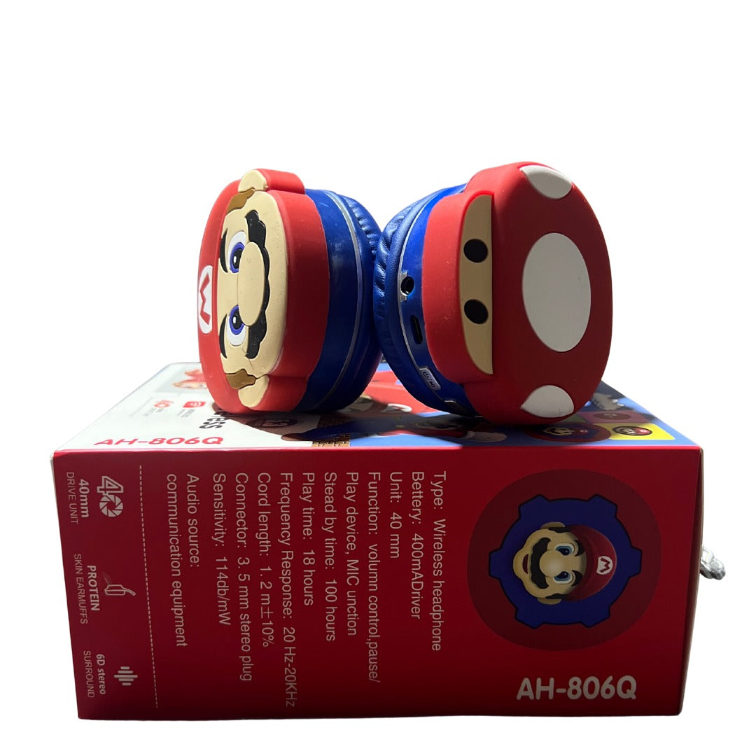 Audífonos Bluetooth Super Mario Bros Inalámbricos