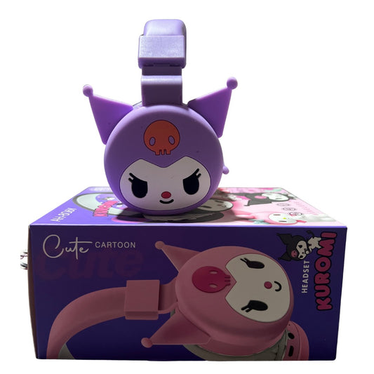 Audífonos Kuromi Ah-806y Inalambricos Morados Bluetooth